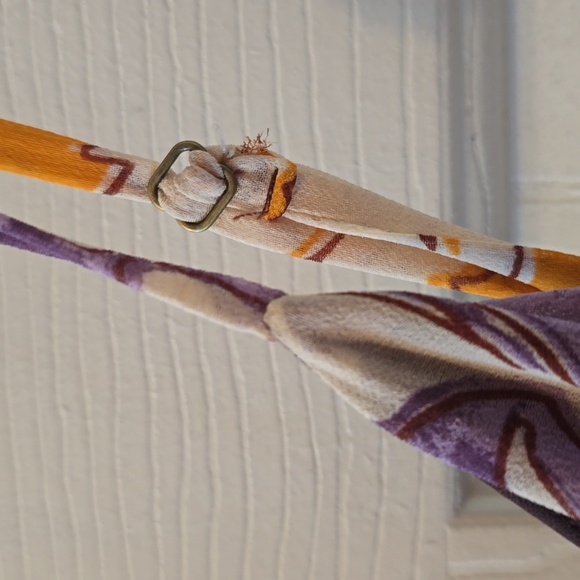 Floral Maxi Dress in Purple and Yellow - Picture 8 of 16